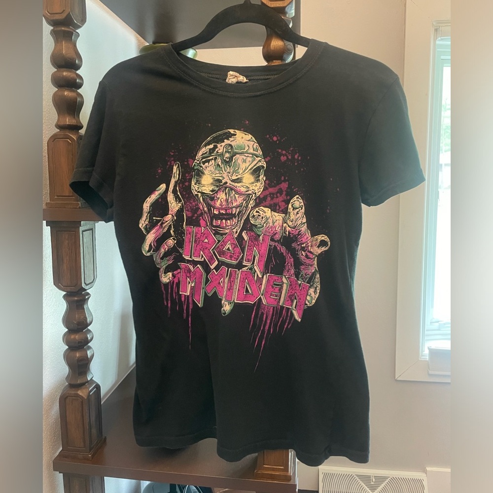 SOLD.                   Vintage Iron Maiden shirt
